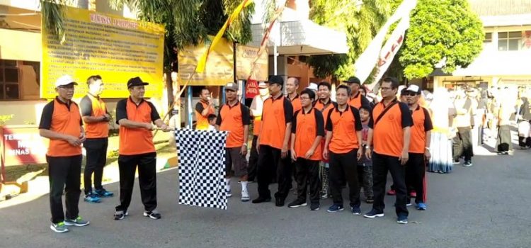 Univet Bantara selenggarakan Jalan Sehat dan Senam, untuk Meriahkan Dies Natalis ke-51 tahun