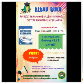 BEDAH BUKU AKADEMIK (Free Untuk Akademisi/ Mahasiswa/ Umum)