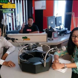 Sosialisasi Program Studi  di Solo Radio