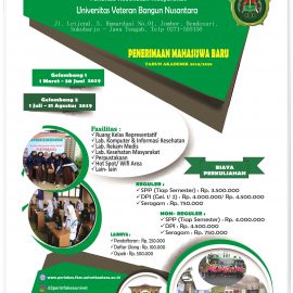 Penerimaan Mahasiswa Baru (PMB) Prodi Rekam Medis & InfoKes UNIVET 2019/2020